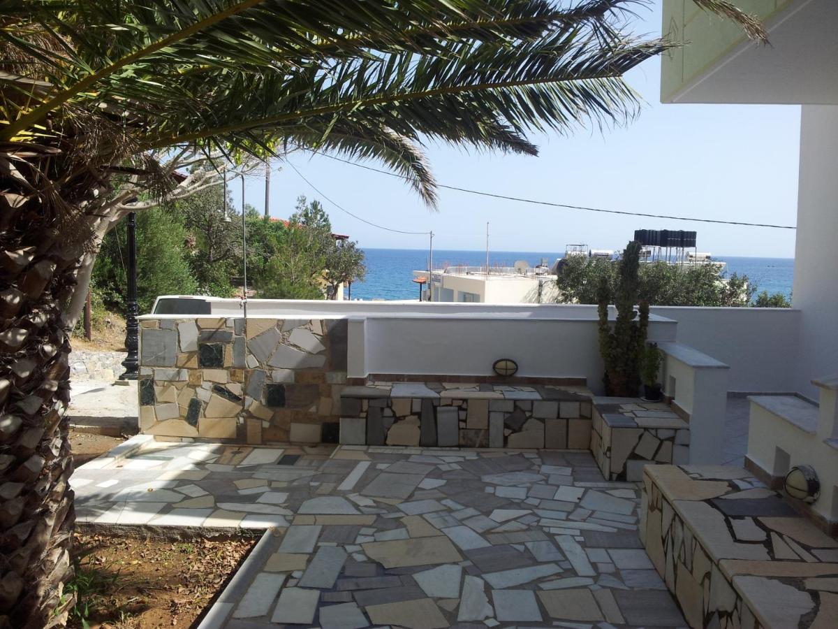 Stefanos Apartments Agia Fotia  ภายนอก รูปภาพ